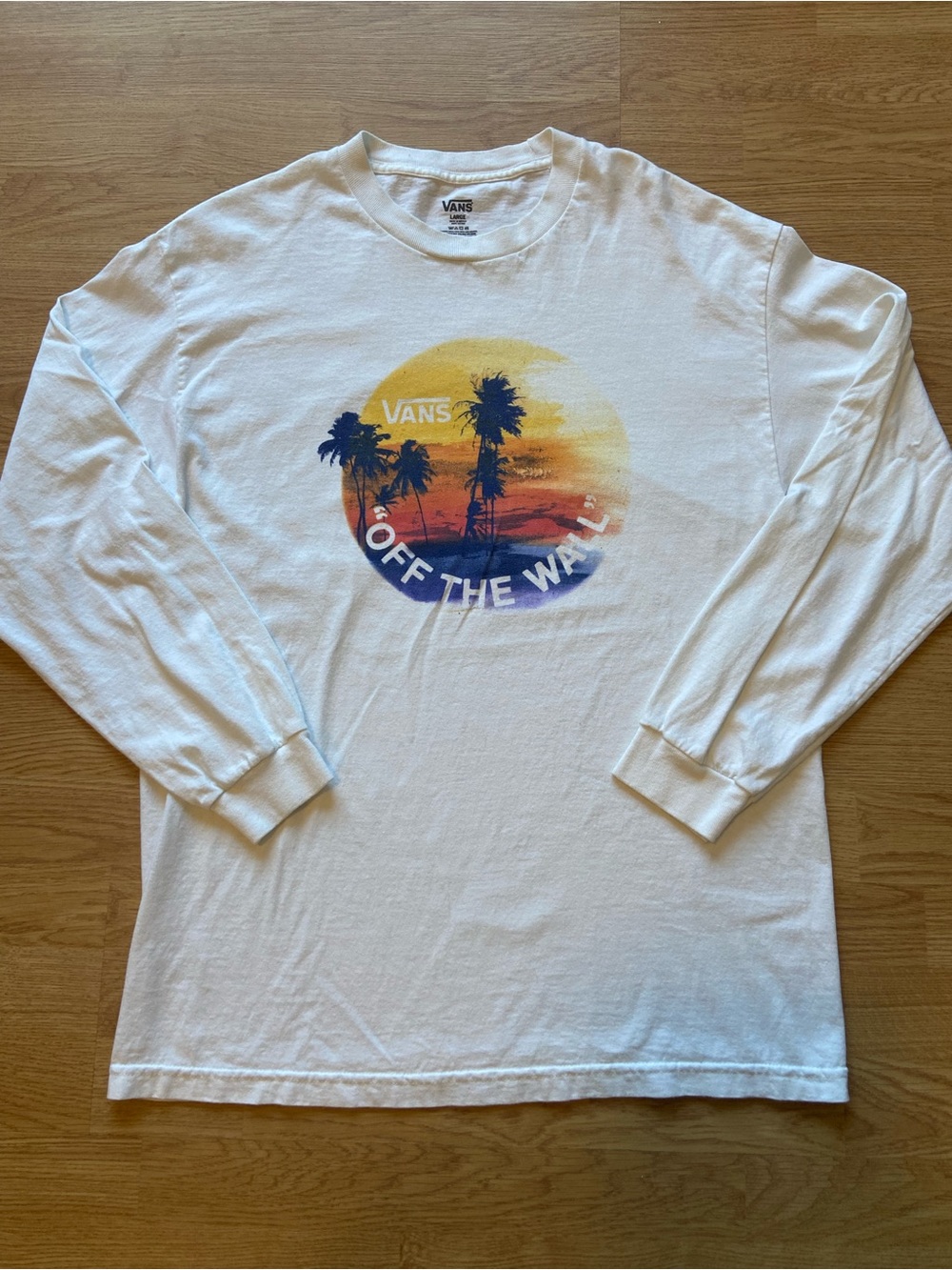 Vans Long-Sleeve Sunset Graphic Mens L